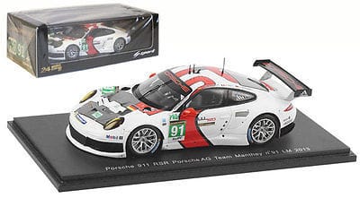1/43 Spark S3769 Porsche 911 RSR #91 Le Mans 2013 -